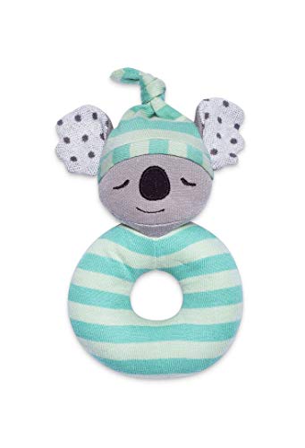 Product Image of the Apple Park Organic Farm Buddies - Kozy Koala Teething Rattle, Baby Toy for...