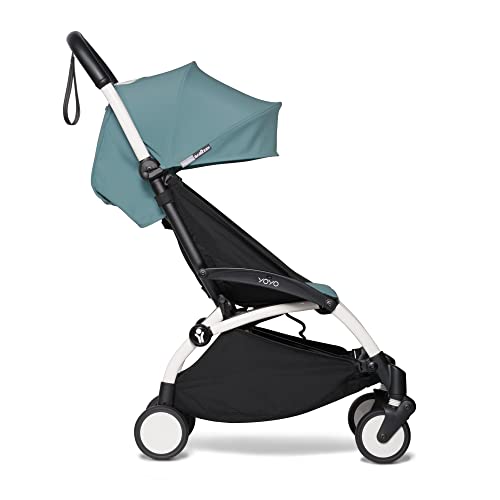 Product Image of the BABYZEN YOYO2 Stroller - Lightweight & Compact - Includes White Frame, Aqua Seat...