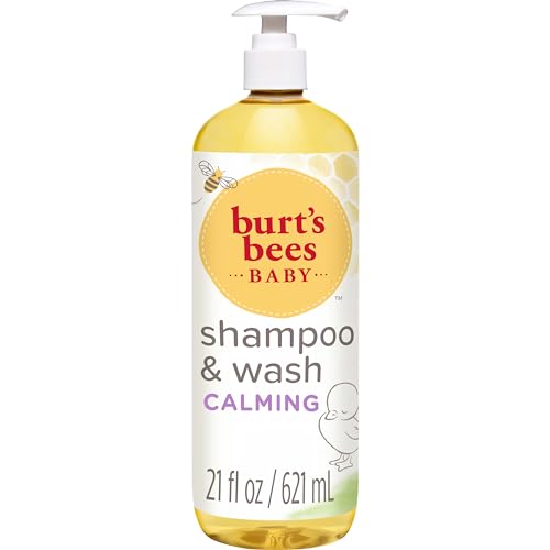 Product Image of the Burt's Bees Baby Lavender Shampoo & Wash, Tear Free Non Irritating Soap, Gentle...