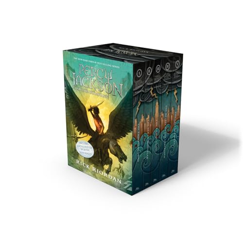 Product Image of the Percy Jackson and the Olympians 5 Book Paperback Boxed Set (w/poster) (Percy...