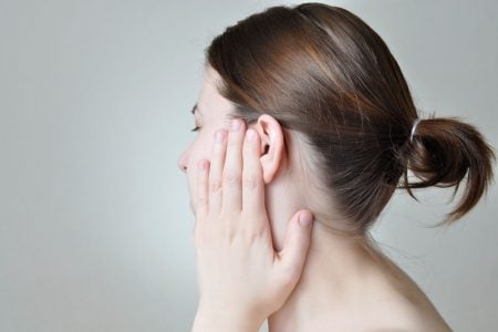 Pregnant woman with tinnitus