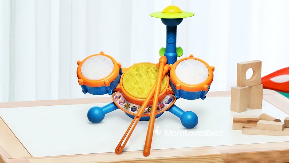 Photo of the VTech KidiBeats Drum Set