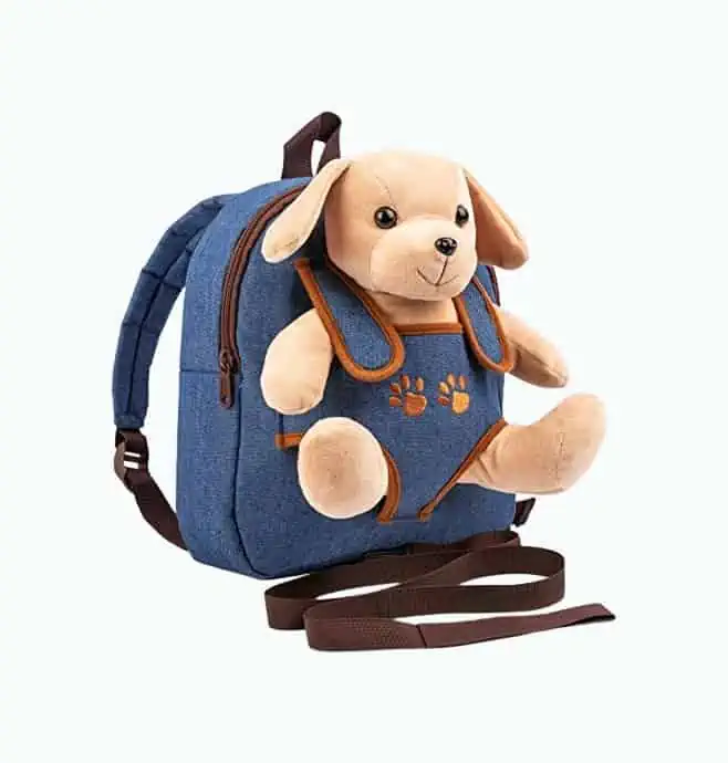 Product Image of the Bag & Carry Animal Toy Toddler Backpack