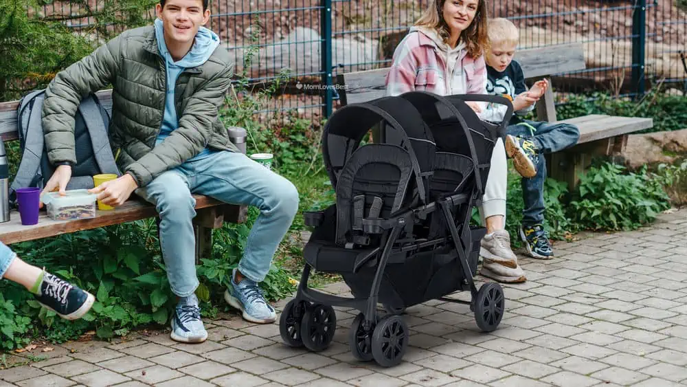 Photo of the Chicco Cortina Together Double Stroller