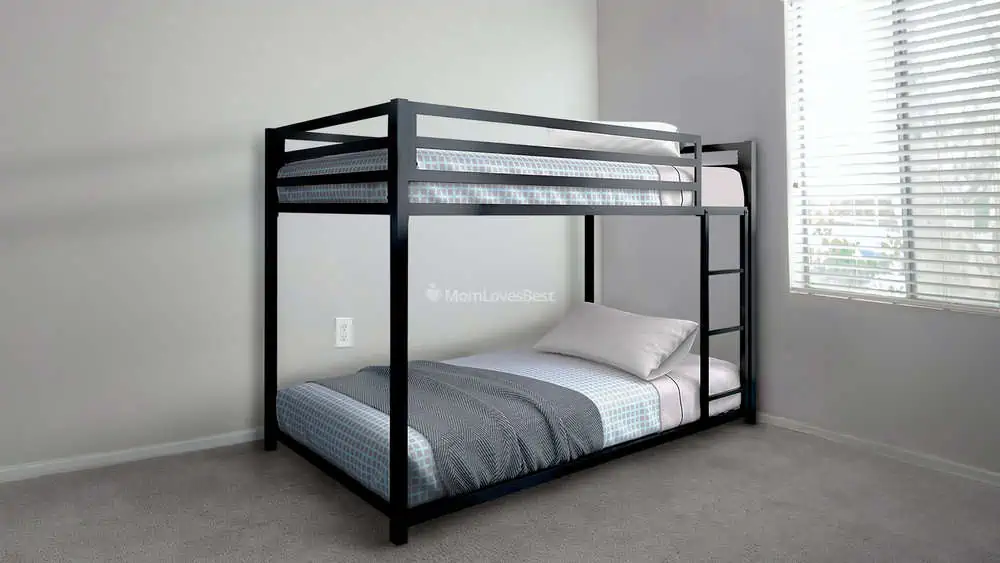 Photo of the DHP Miles Twin Metal Bunk Bed