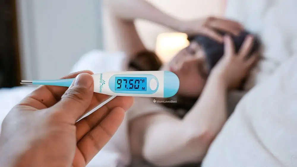 Photo of the Easy@Home Digital Basal Thermometer