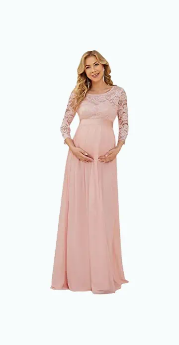 Product Image of the Ever-Pretty Lace Maternity Dress