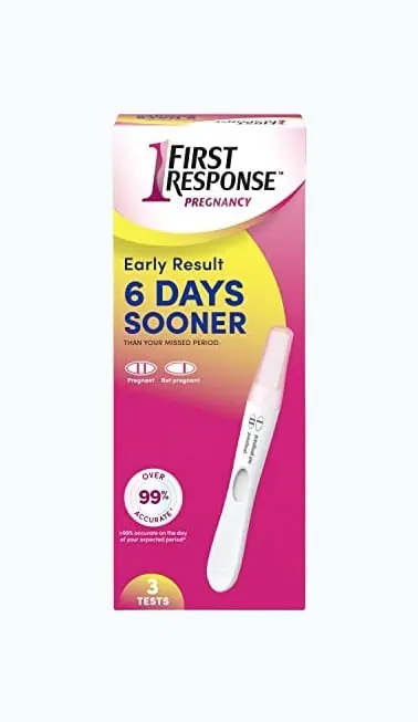 Product Image of the First Response: Early Result Pregnancy Test