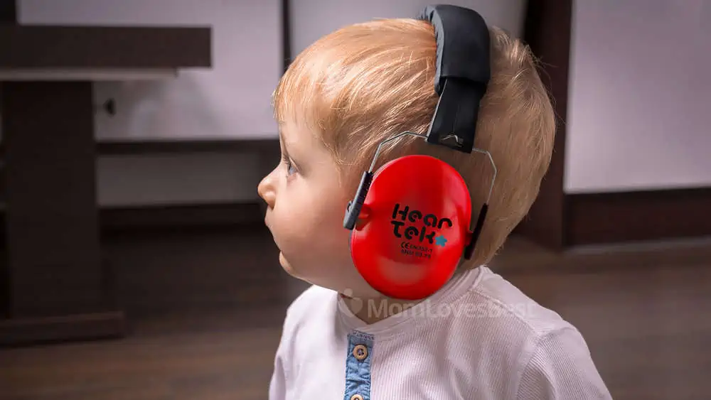 Photo of the HearTek Kids Earmuffs