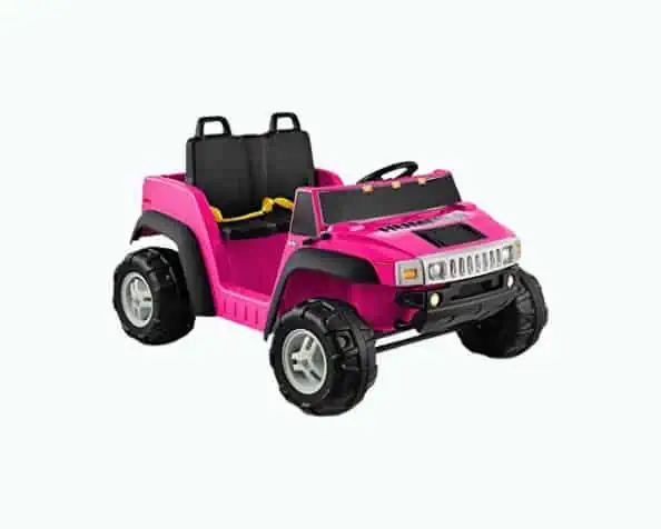 Product Image of the Pink Hummer Ride-on