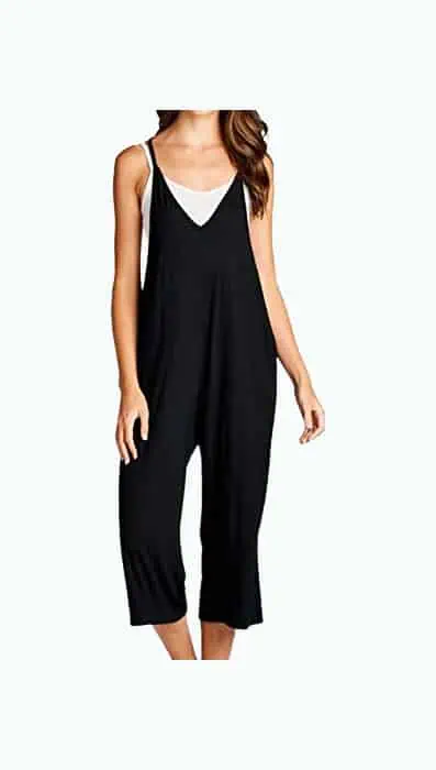 Product Image of the Loving People Loose Fit Capri Jumpsuits 