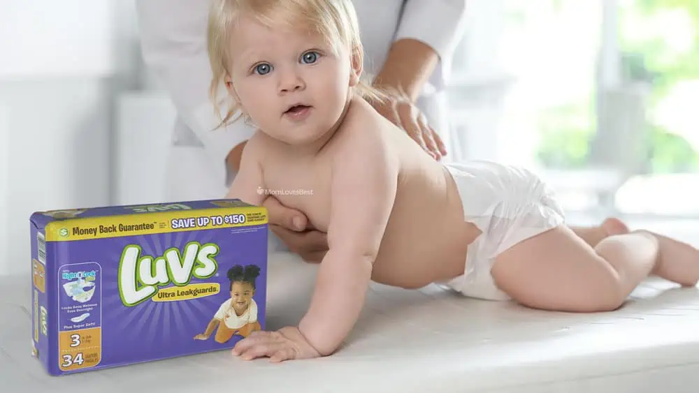 Photo of the Luvs Ultra Leakguards Disposable Baby Diapers