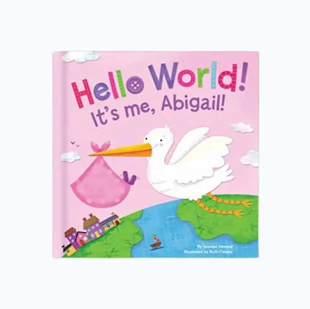 Product Image of the Personalized Baby Book