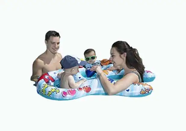 Product Image of the Poolmaster Mommy and Us Twin Float