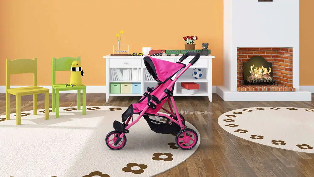 Photo of the Precious Toys Jogger Doll Stroller