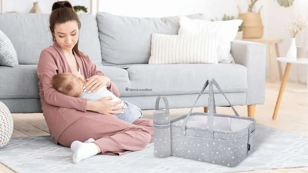 Photo of the StarHug Baby Diaper Caddy Organizer