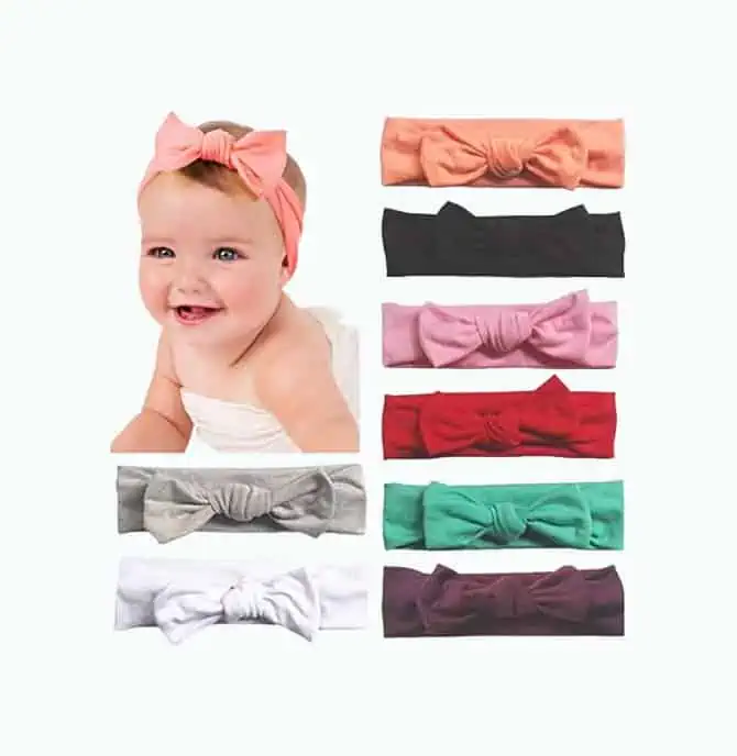 Product Image of the Turban Knotted Baby Headband