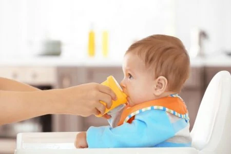 Weaning off the sippy cup