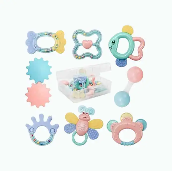 Product Image of the Rattle Teether Set